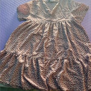 SHEIN Pink Floral Pattern Top